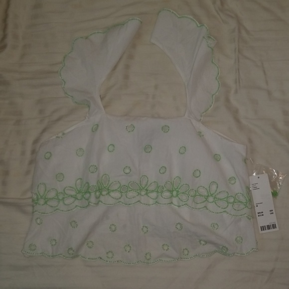 NWT Urban Outfitters Beaded Blouse - Picture 1 of 3